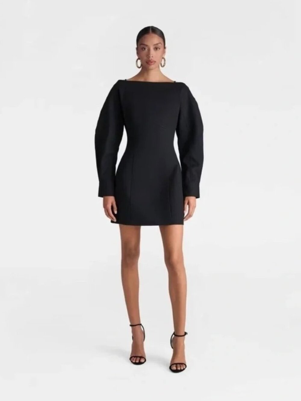 NEW KBB by KAHLANA Women's 'The Boatneck Mini Dress' - Black